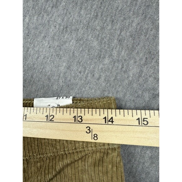 Levi's 314 Jeans Womens 27x30 Shaping Straight Corduroy Stretch Irregular NWT - Picture 6 of 7